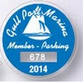 Parking Permit-Circle (Clear Polyester/ Face Adhesive)